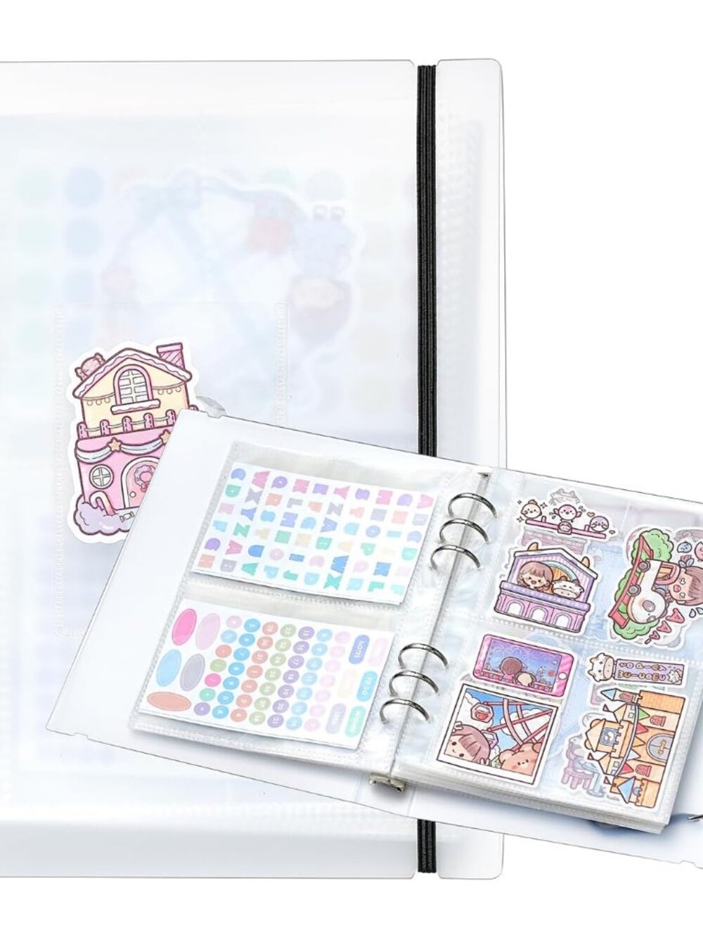 1pcs A5 Sticker storage Album,sticker organization Collecting Book Binder sleeve